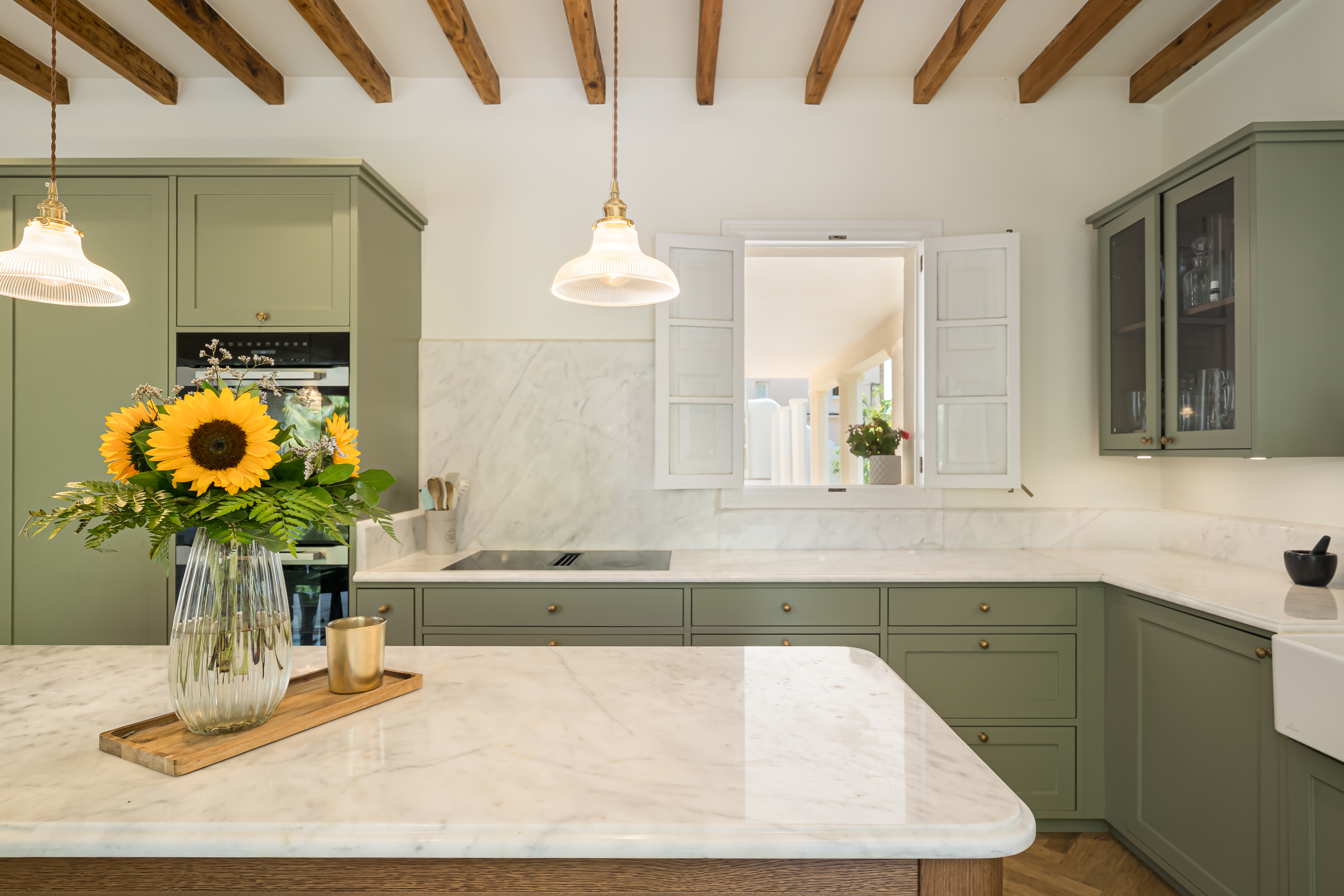 Superbe propriété de style majorquin à Son Rapinya - Palma : 8 chambres, 7 salles de bains, à 10' à pied du golf de Son Muntaner — photo 8