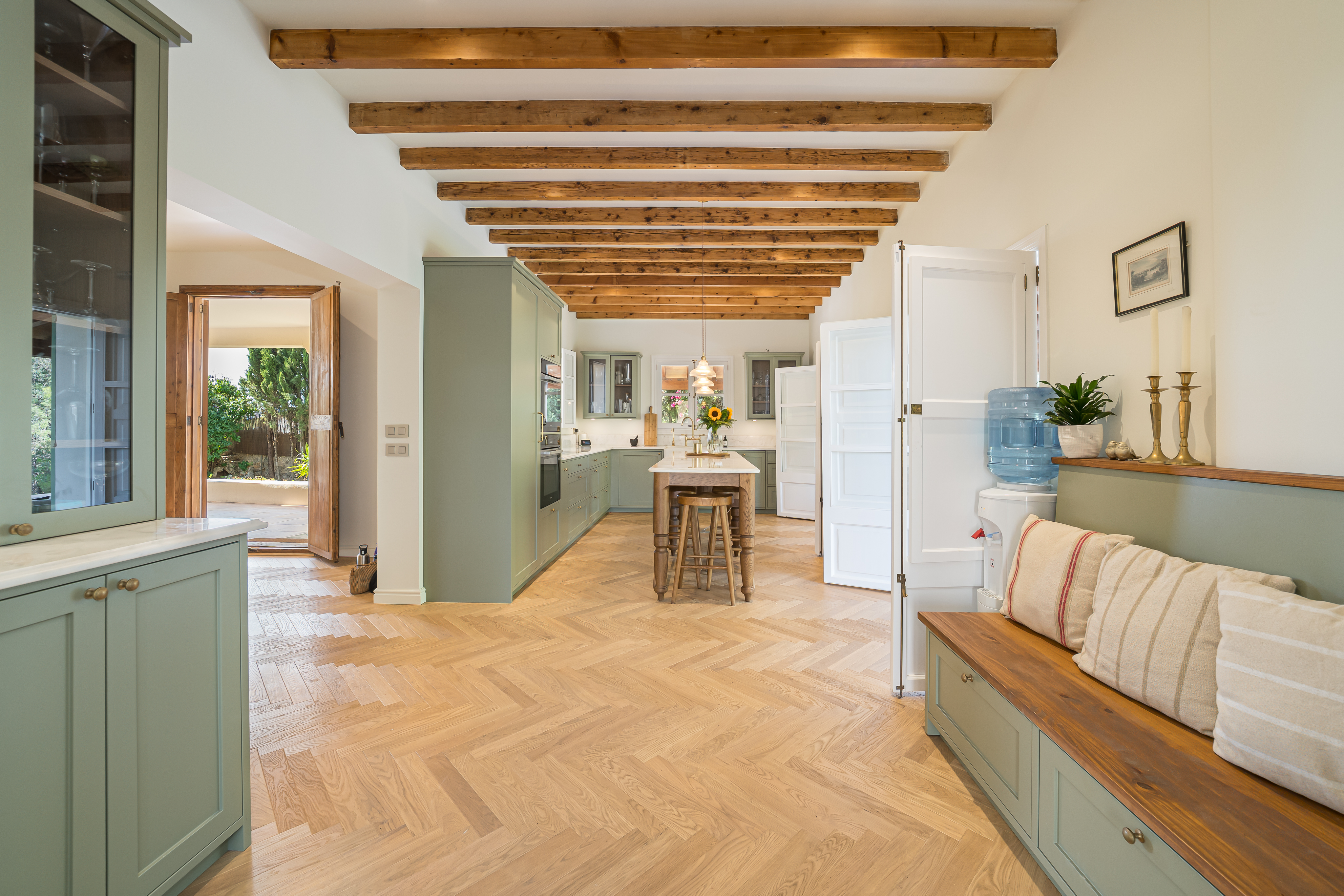 Superbe propriété de style majorquin à Son Rapinya - Palma : 8 chambres, 7 salles de bains, à 10' à pied du golf de Son Muntaner — photo 9