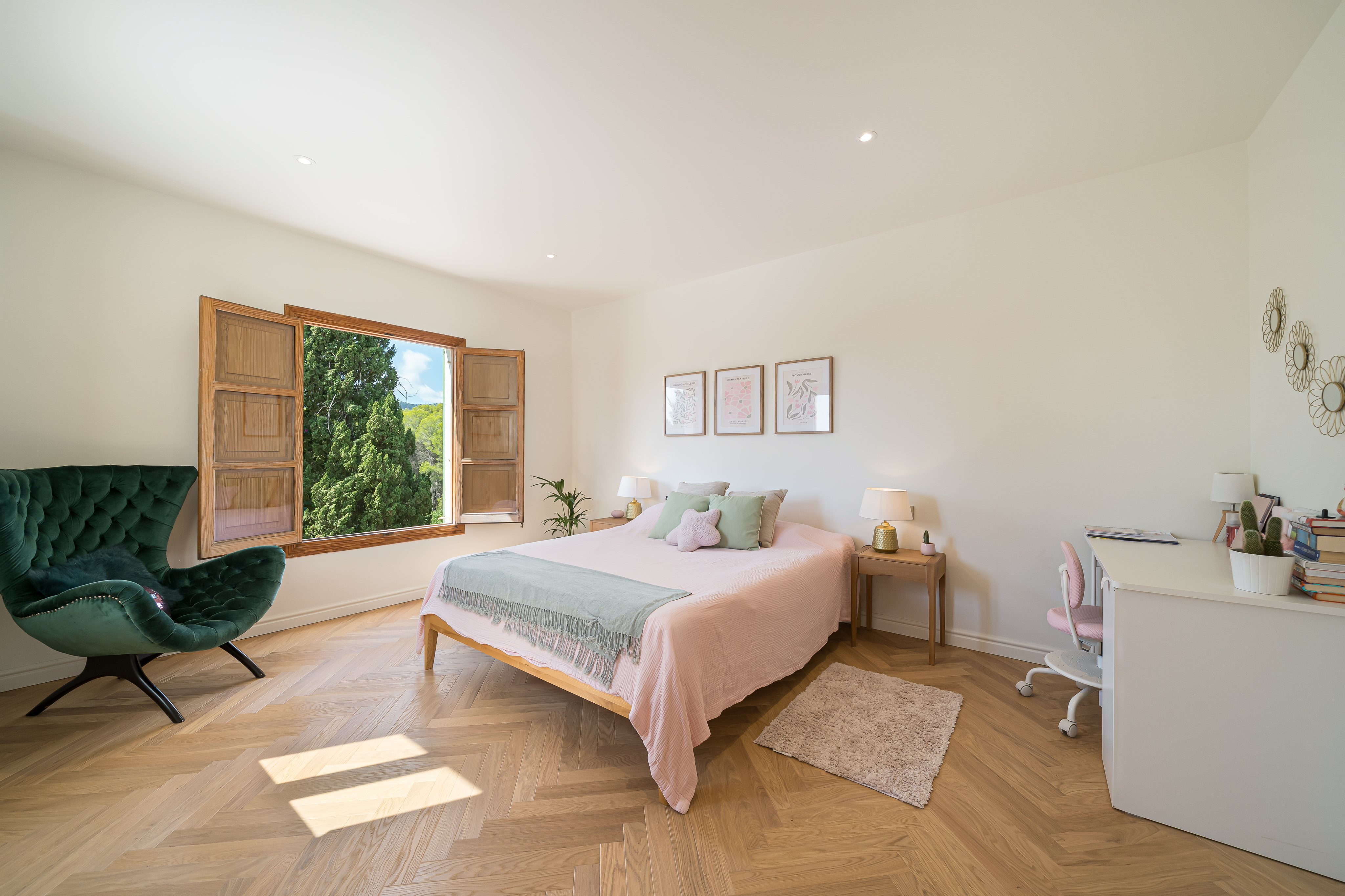 Superbe propriété de style majorquin à Son Rapinya - Palma : 8 chambres, 7 salles de bains, à 10' à pied du golf de Son Muntaner — photo 15