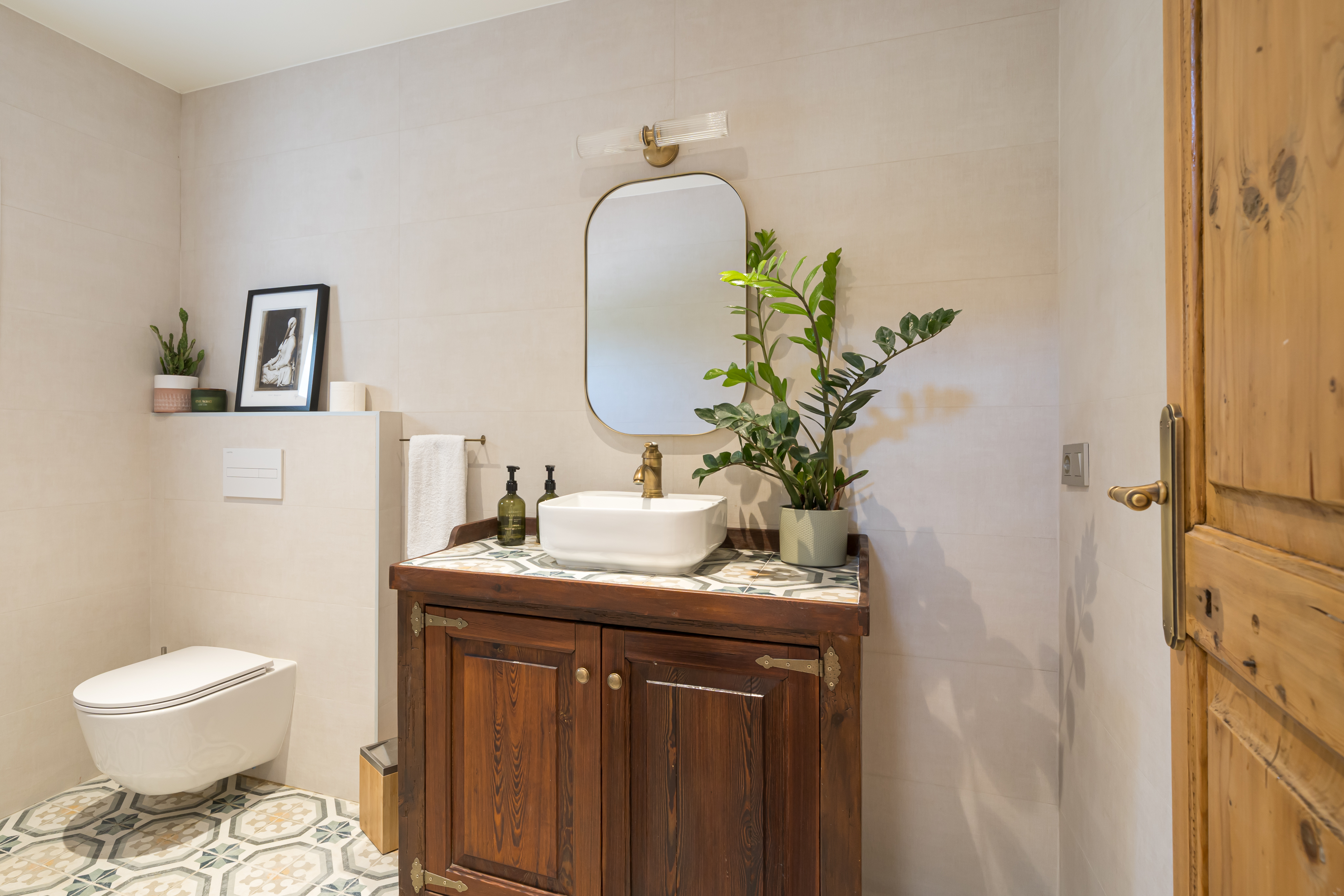 Superbe propriété de style majorquin à Son Rapinya - Palma : 8 chambres, 7 salles de bains, à 10' à pied du golf de Son Muntaner — photo 16