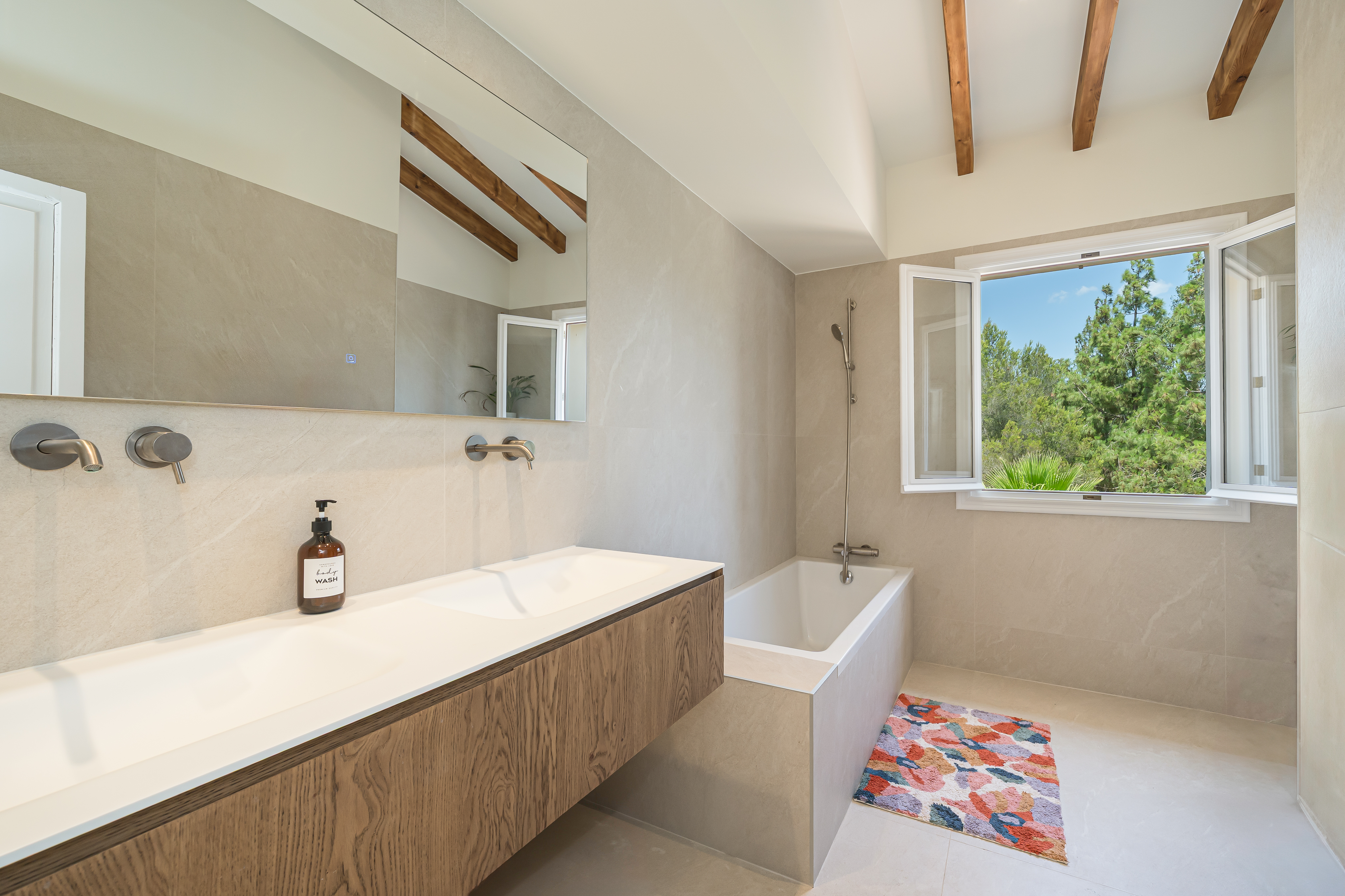 Superbe propriété de style majorquin à Son Rapinya - Palma : 8 chambres, 7 salles de bains, à 10' à pied du golf de Son Muntaner — photo 18