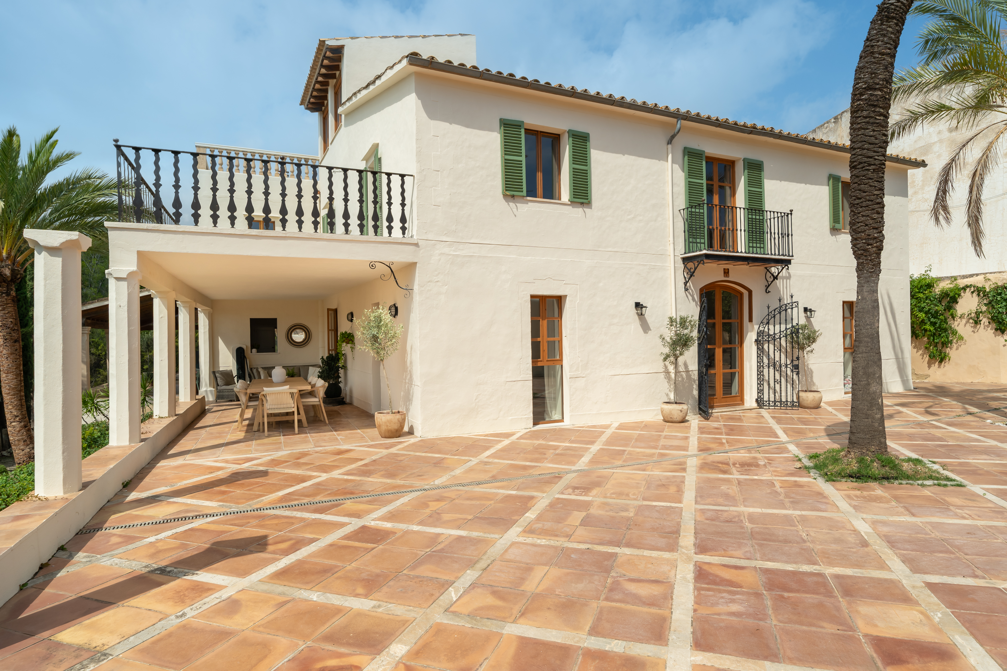 Superbe propriété de style majorquin à Son Rapinya - Palma : 8 chambres, 7 salles de bains, à 10' à pied du golf de Son Muntaner — photo 25