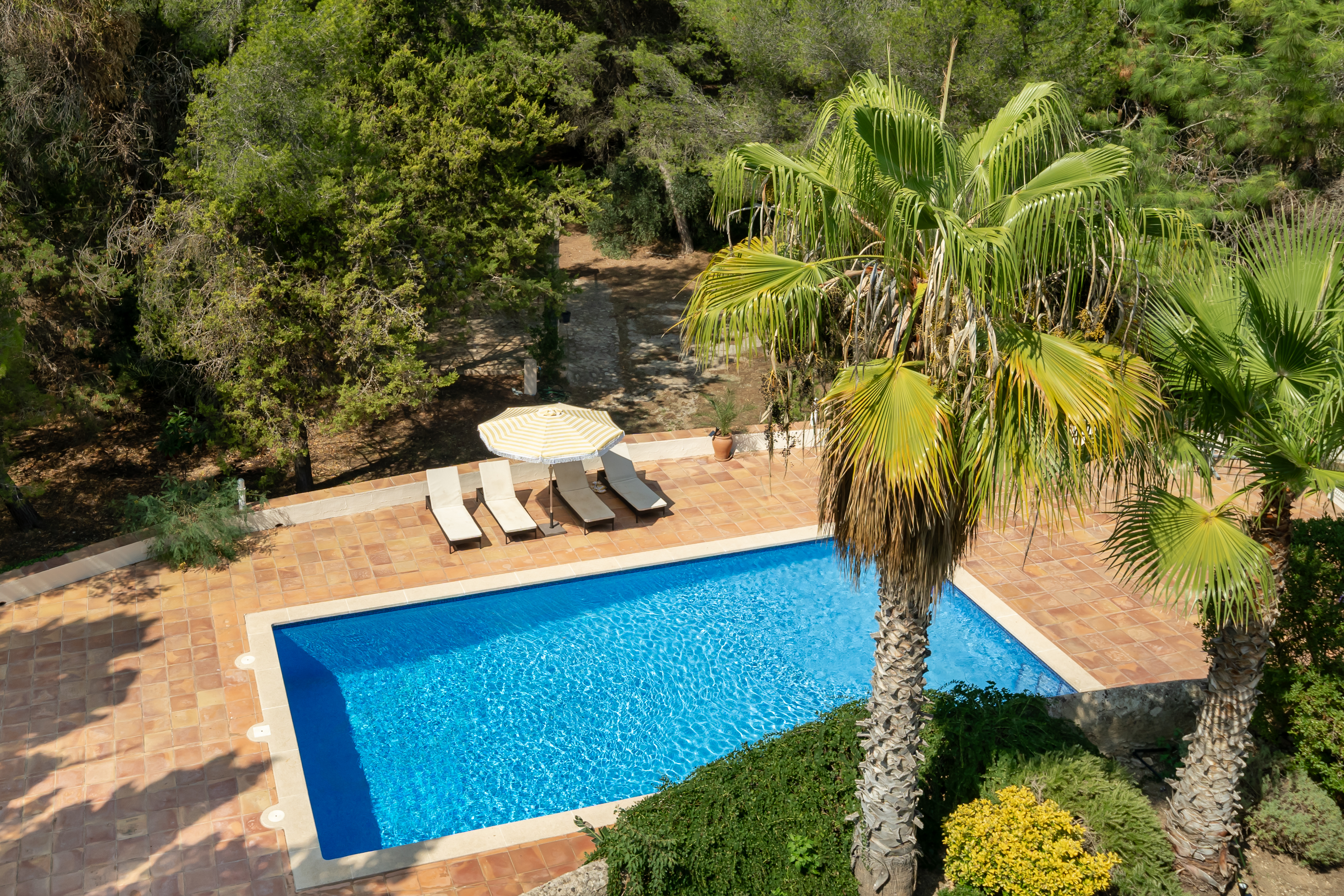 Superbe propriété de style majorquin à Son Rapinya - Palma : 8 chambres, 7 salles de bains, à 10' à pied du golf de Son Muntaner — photo 32