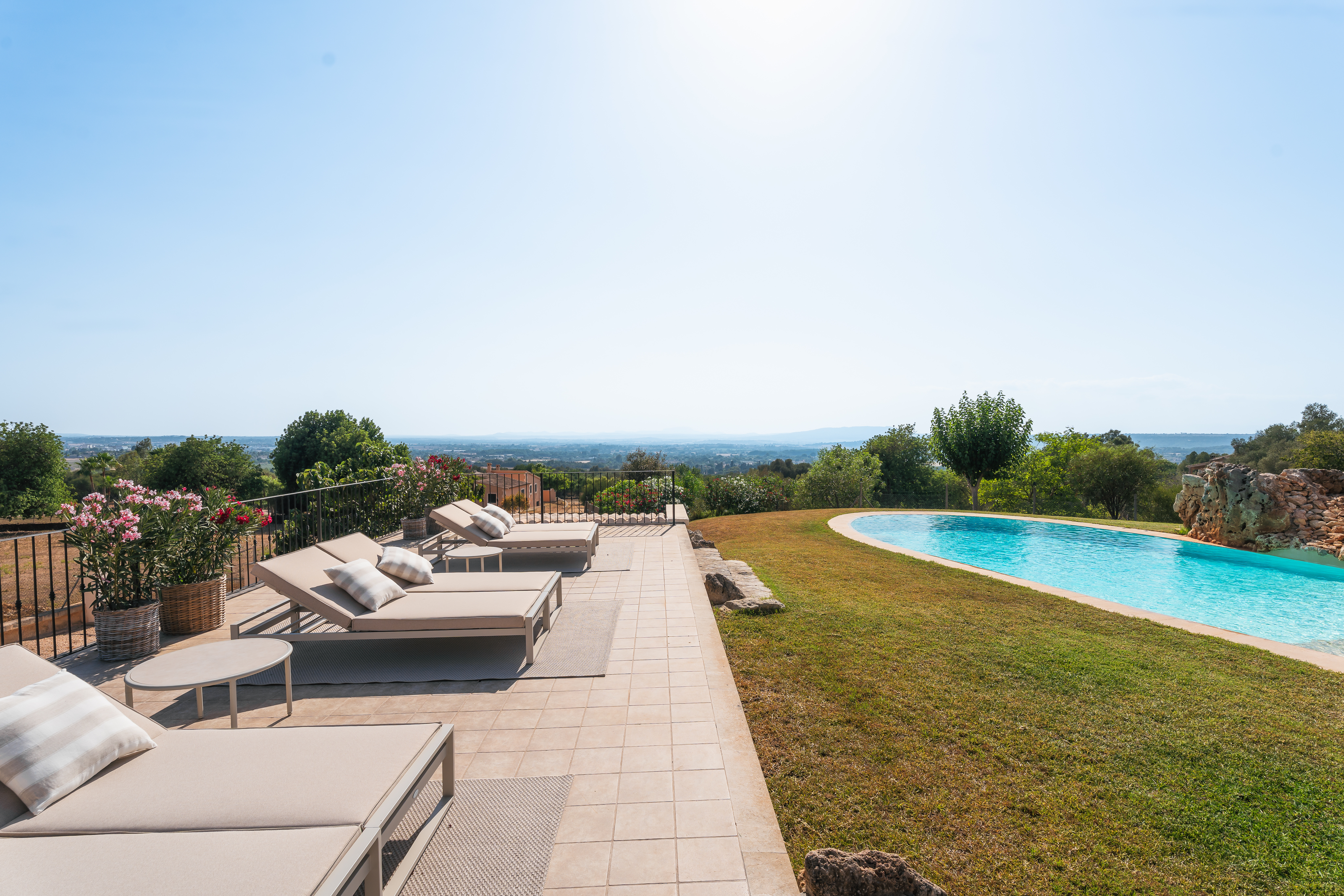 Rénovation intégrale 2025, logement d'invités, piscine, vue panoramique sur la vallée de Manacor — photo 2