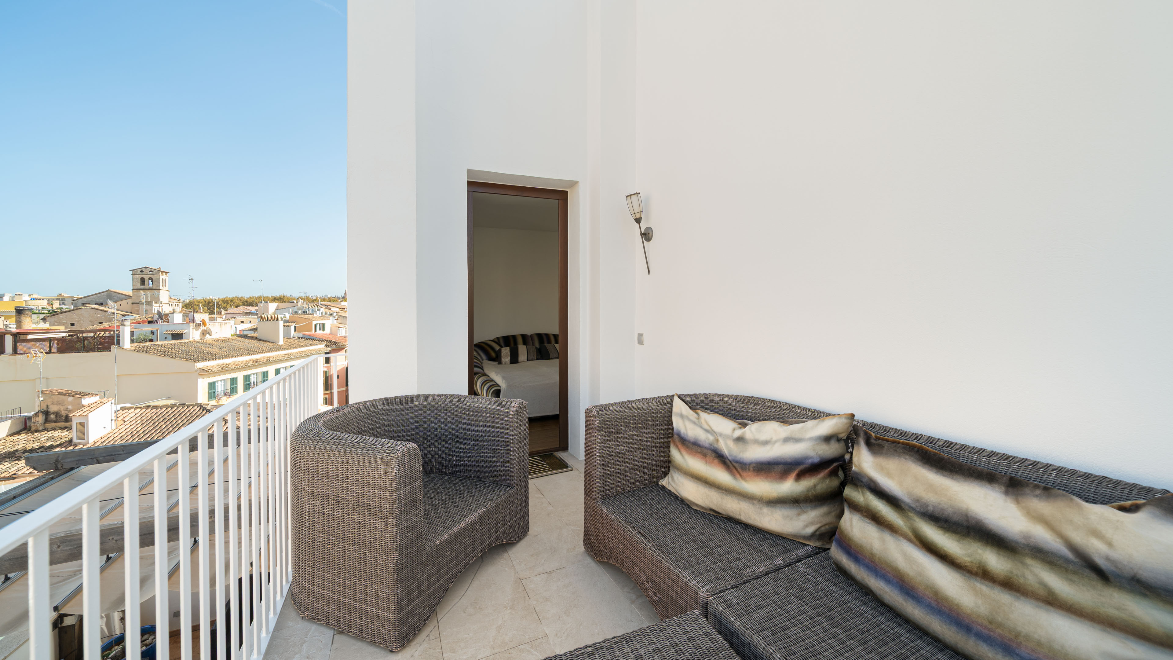 Duplex penthouse à Palma avec trois terrasses, vues sur la cathédrale, la mer et les montagnes, depuis La Lonja — photo 16