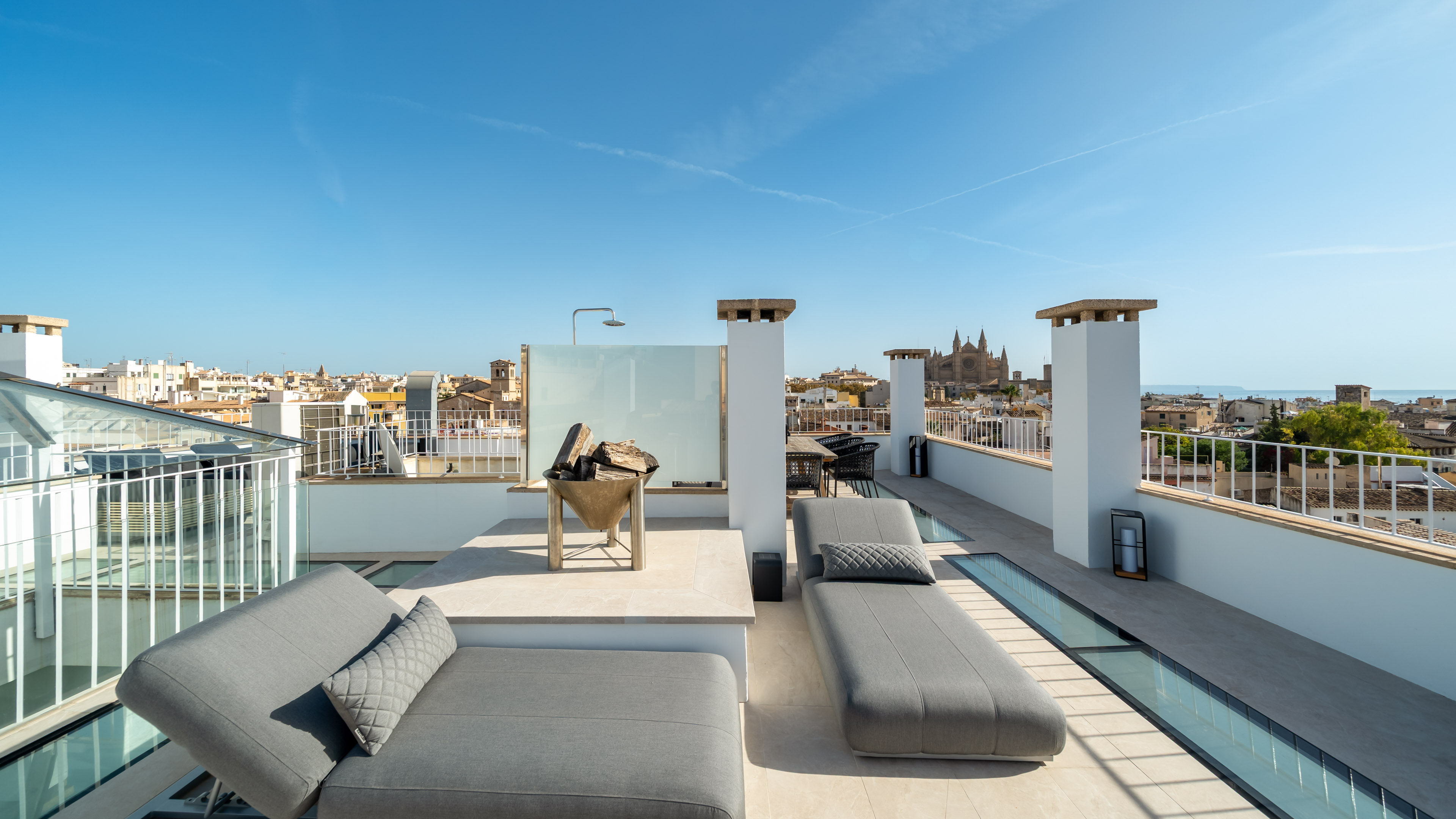 Duplex penthouse à Palma avec trois terrasses, vues sur la cathédrale, la mer et les montagnes, depuis La Lonja — photo 20